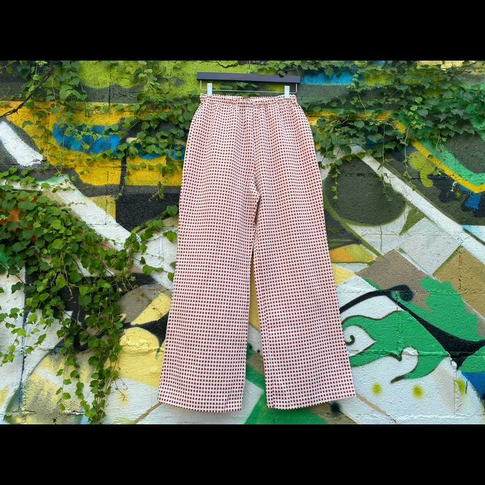 Vintage - Checker Print Pants